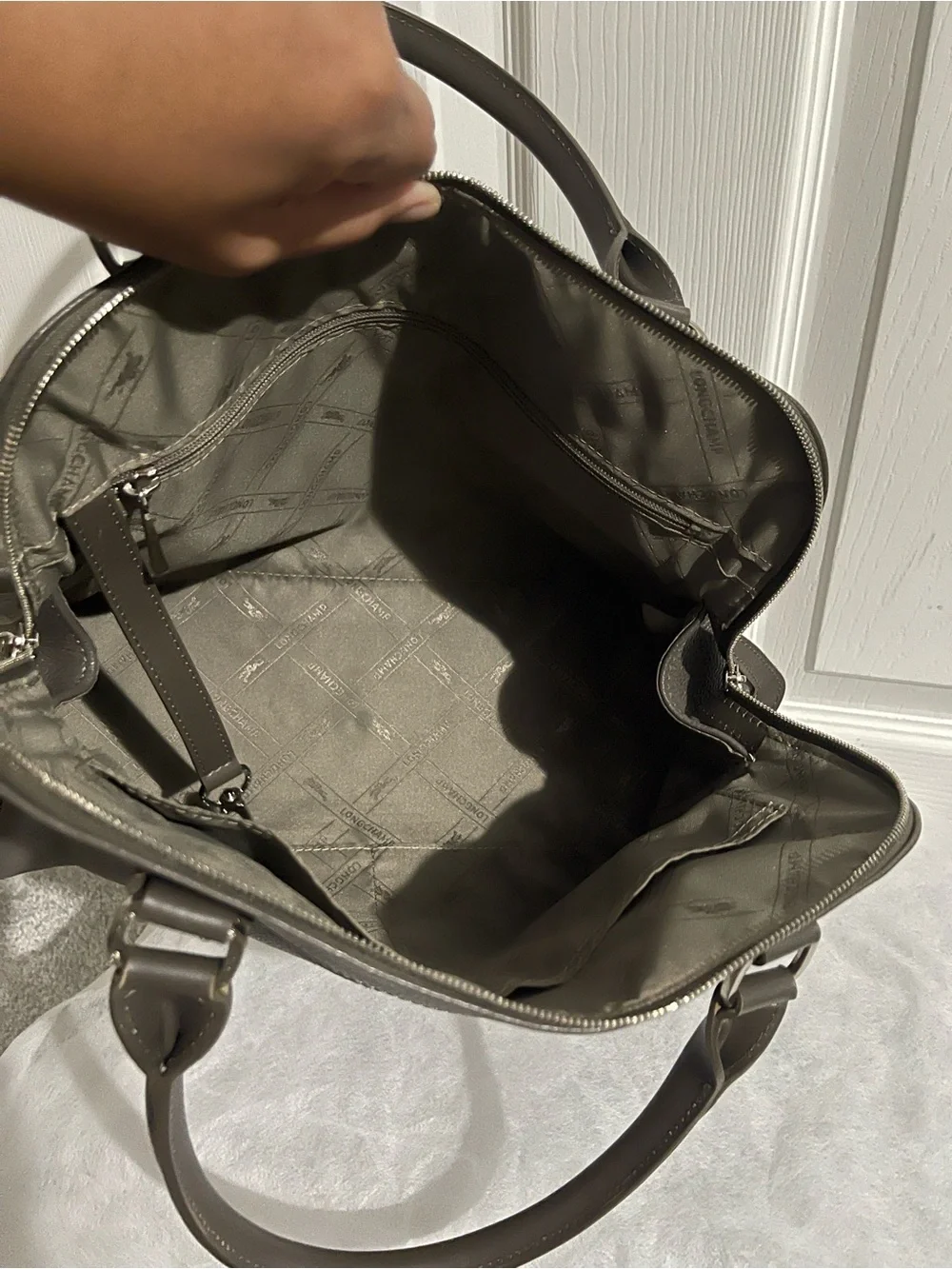 Longchamp satchel muted